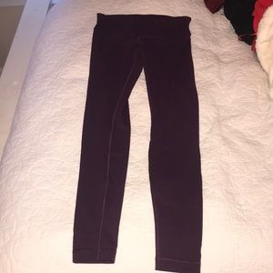 Lulu lemon purple 7/8 leggings